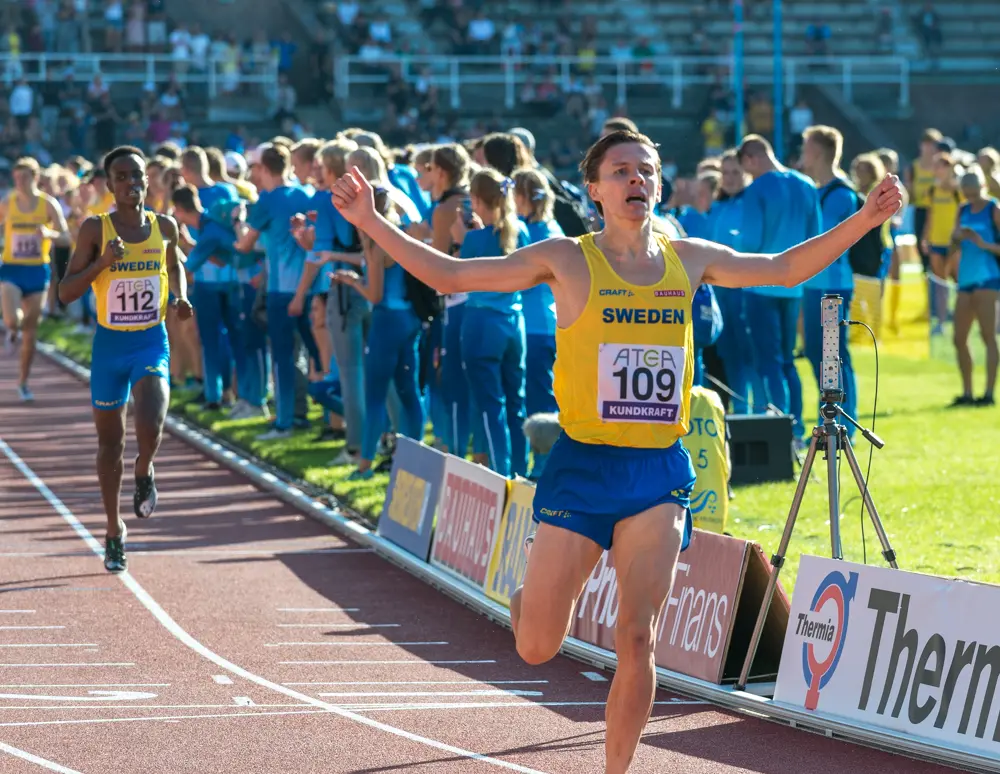 Andreas Almgren tokom trke